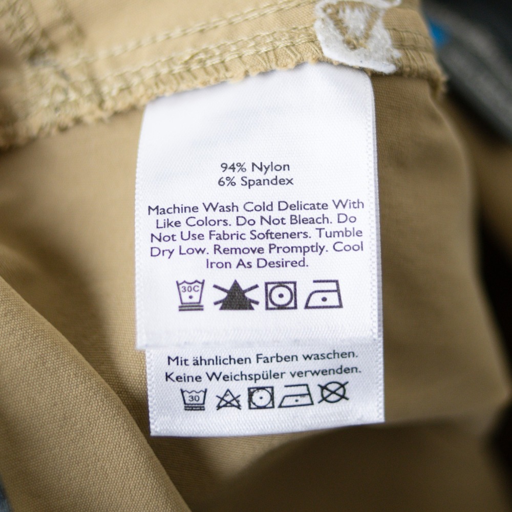 Eddie Bauer Ascend Pants Mens 32x30 Tan Hiking Outdoors Gorpcore Hiking Cargo - Picture 10 of 12